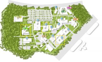 Plan du Campus Brabois-Santé