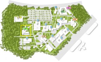 Plan du campus Brabois-Santé